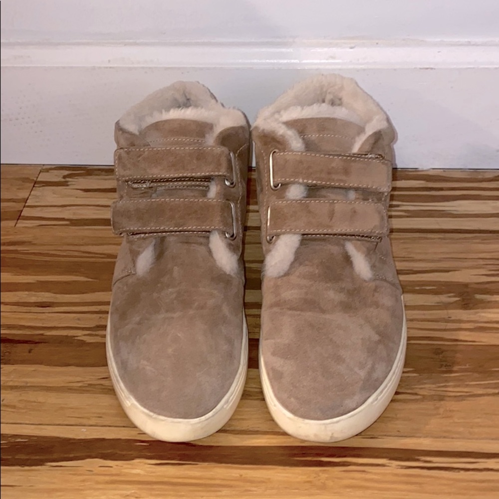 Rag and bone shearling lined sneaker